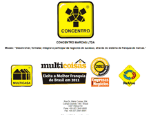 Tablet Screenshot of concentro.com.br